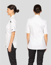 Load image into Gallery viewer, Ladies&#39; Short Sleeve Fitted Chef&#39;s Jkt
