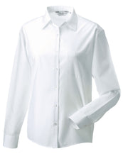 Load image into Gallery viewer, Ladies&#39; L/Sleeve Polycotton Shirt
