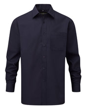 Load image into Gallery viewer, Men&#39;s L/Sleeve Polycotton Shirt
