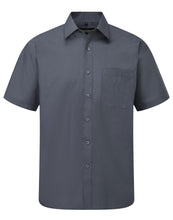 Load image into Gallery viewer, Men&#39;s S/Sleeve Polycotton Shirt

