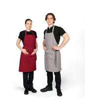 Lade das Bild in den Galerie-Viewer, Recycled Bib Apron With Pocket 

