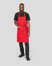Lade das Bild in den Galerie-Viewer, Recycled Bib Apron With Pocket 

