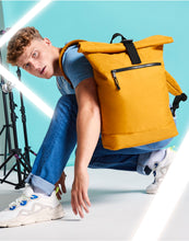 Load image into Gallery viewer, Recycled Roll-Top Backpack
