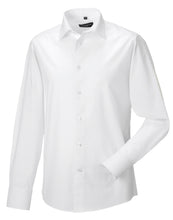 Load image into Gallery viewer, Men&#39;s L/Sleeve Fitted Stretch Shirt

