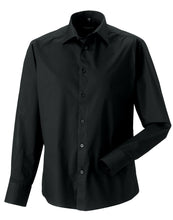 Load image into Gallery viewer, Men&#39;s L/Sleeve Fitted Stretch Shirt

