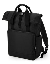 Load image into Gallery viewer, Recycled Roll-Top Laptop Backpack
