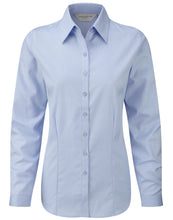 Load image into Gallery viewer, Ladies&#39; L/Sleeve Herringbone Shirt
