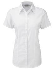 Load image into Gallery viewer, Ladies&#39; S/Sleeve Herringbone Shirt
