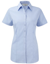 Load image into Gallery viewer, Ladies&#39; S/Sleeve Herringbone Shirt
