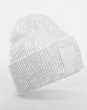 Load image into Gallery viewer, Deep Cuffed Tonal Patch Beanie
