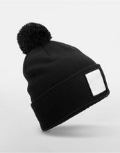 Load image into Gallery viewer, Appliqué Patch Pom Beanie
