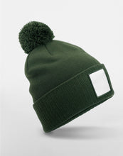 Load image into Gallery viewer, Appliqué Patch Pom Beanie
