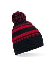 Load image into Gallery viewer, Striped Fan Beanie
