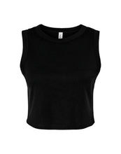 Load image into Gallery viewer, Women&#39;s Micro Rib Muscle Crop Tank

