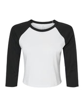 Load image into Gallery viewer, Women&#39;s Micro Rib 3/4 Raglan Tee
