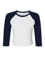 Load image into Gallery viewer, Women&#39;s Micro Rib 3/4 Raglan Tee

