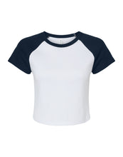 Load image into Gallery viewer, Women&#39;s Micro Rib Raglan Baby Tee

