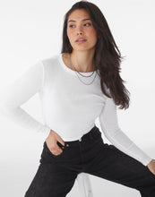 Load image into Gallery viewer, Women&#39;s Micro Rib Long Sleeve Tee
