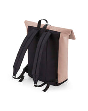 Load image into Gallery viewer, Matte PU Roll-Top Backpack
