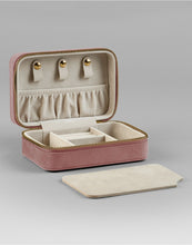 Load image into Gallery viewer, Velvet Travel Jewellery Box
