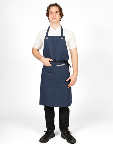 Canvas Bib Apron With Pocket