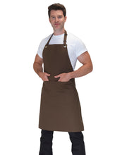 Load image into Gallery viewer, Canvas Bib Apron With Pocket
