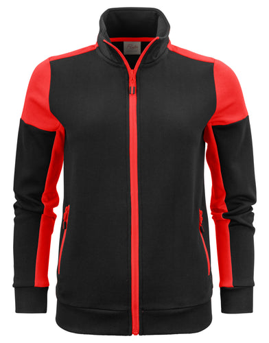 Ladies Full Zip Sweatshirt 
