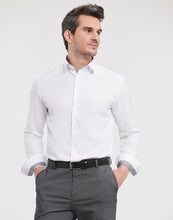 Load image into Gallery viewer, Men&#39;s L/S Herringbone Shirt
