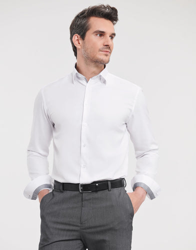 Men's L/S Herringbone Shirt
