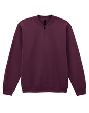 Load image into Gallery viewer, Softstyle Midweight 1/4 Zip Sweatshirt
