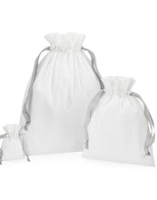 Load image into Gallery viewer, Cotton Bag with Ribbon Cord
