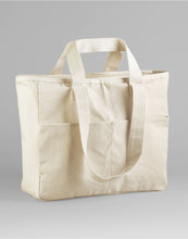 Load image into Gallery viewer, Double Handle Cargo Pocket Tote
