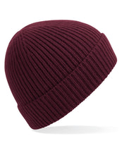 Load image into Gallery viewer, Engineered Knit Ribbed Beanie
