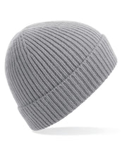 Load image into Gallery viewer, Engineered Knit Ribbed Beanie

