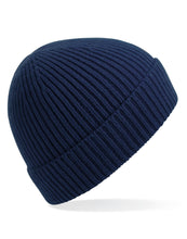 Load image into Gallery viewer, Engineered Knit Ribbed Beanie
