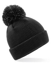 Load image into Gallery viewer, Junior Reflective Bobble Beanie
