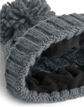 Load image into Gallery viewer, Cable Knit Melange Beanie
