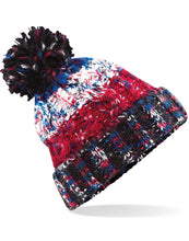 Load image into Gallery viewer, Corkscrew Pom Pom Beanie
