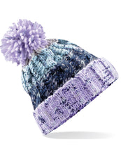 Load image into Gallery viewer, Corkscrew Pom Pom Beanie
