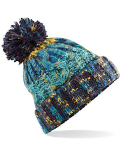 Load image into Gallery viewer, Corkscrew Pom Pom Beanie
