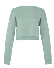 Load image into Gallery viewer, Women&#39;s Cropped Crew Fleece
