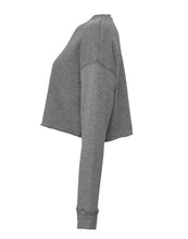 Load image into Gallery viewer, Women&#39;s Cropped Crew Fleece
