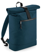 Load image into Gallery viewer, Recycled Roll-Top Backpack
