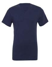 Load image into Gallery viewer, Canvas Unisex Jersey S/S V-Neck Tee

