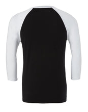 Load image into Gallery viewer, Canvas Unisex 3/4 Sleeve Baseball Tee
