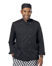 Load image into Gallery viewer, Long Sleeve Chef&#39;s Jacket (BK)
