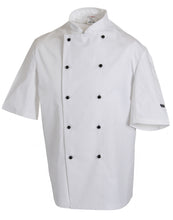 Lade das Bild in den Galerie-Viewer, Removable Stud Short Sleeve Chef Jacket
