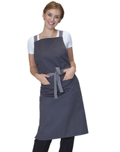 Load image into Gallery viewer, Cross Back Bib Apron

