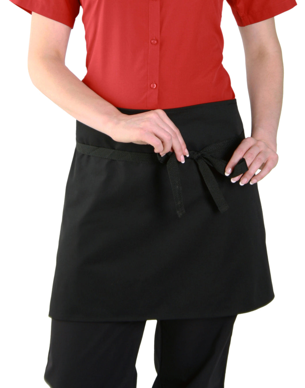 Low Cost Short Bar Apron Without Pocket