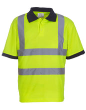 Load image into Gallery viewer, Hi-Vis Short Sleeve Polo Shirt
